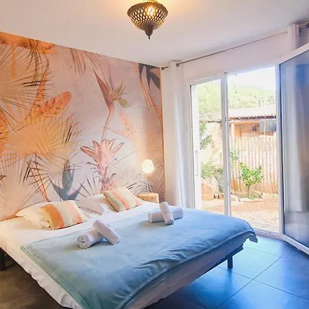 Villa Appt Bruscaghju 6 Pers 10 Min Riviere A Pieds Xx 15 Min En Voiture Sainte-Lucie de Porto-Vecchio